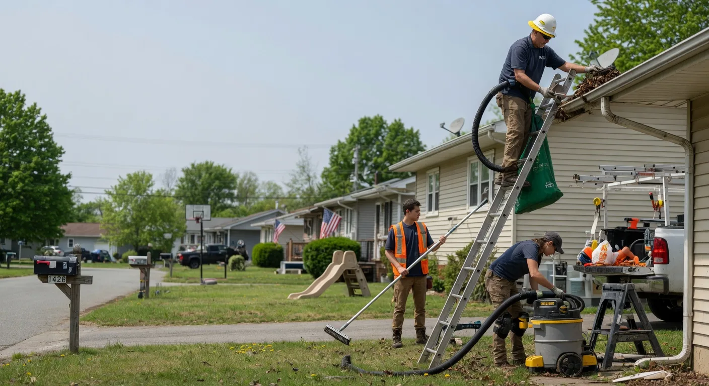 Gutter Installation in Potts Grove, PA near me
